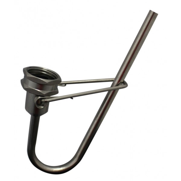 Flaschen-Ausspritzer 'Deluxe' aus Edelstahl, 3/4 ''G IG Flaschen-Ausspritzer 'Deluxe' aus Edelstahl, 3/4 ''G IG