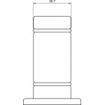 Adapteur pour chariot à bouteilles pour lave-vaisselle Bauknecht Adapteur pour chariot à bouteilles pour lave-vaisselle Bauknecht