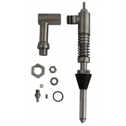 Bec complet pour tireuse inox avec connexion 90 °
