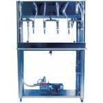 Drop pressure filler inox 6-lift with pump