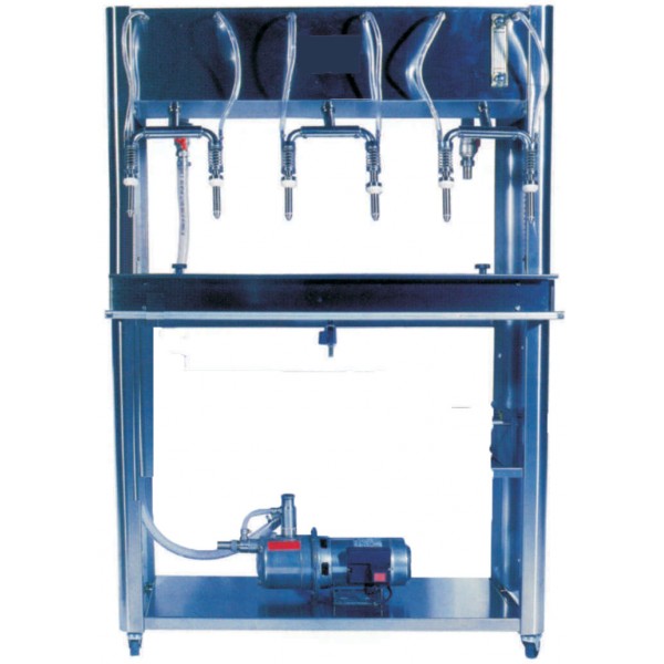 Drop pressure filler inox 6-lift with pump Drop pressure filler inox 6-lift with pump