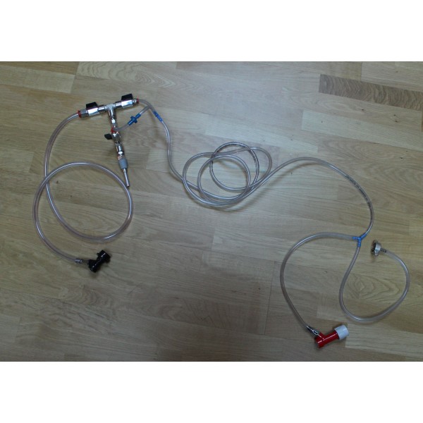 Remplisseuse manuelle iso-barométrique pour KEG NC 'du KEG dans la bouteille' Remplisseuse manuelle iso-barométrique pour KEG NC 'du KEG dans la bouteille'