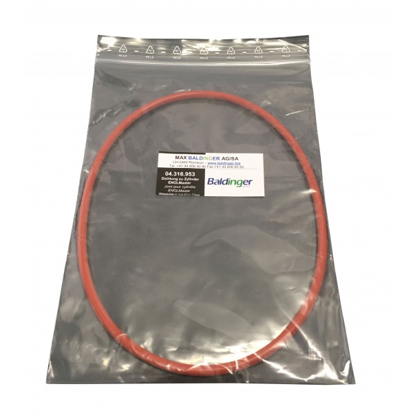 Joint silicone pour cylindre Enolmaster, no 45 O-Ring 164.47 x 5.33