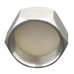 Capuchon en INOX 1 ''G avec joint pour proteger le pas de vis
