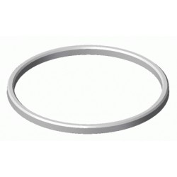 Joint pour porte 440 x 320 mm ovale NBR blanc