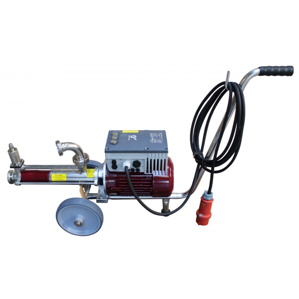 ELVA-Rubis 50, 950 -4200 l/h Exzenterschneckenpumpe V2A Frequenzumwandler ELVA-Rubis 50, 950 -4200 l/h Exzenterschneckenpumpe V2A Frequenzumwandler