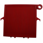 Filter element FZ PP red End element on fixed plate WITHOUT GASKET