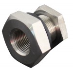 passe-paroi inox 304 ( 1 pièce) pour drapeau 3/4 ''G mâle - 1/2 ''G femelle