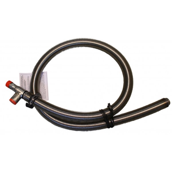 Flexible cooling hose 1.5 m B15 up to 1,000 l 1/2 ''G IG / AG