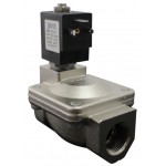 3/4'' nickel-plated solenoid valve, 24 V KREYER