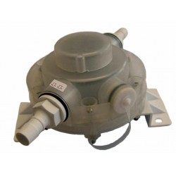 Gas zero pressure regulator 1-4 bar to 0-70 mbar