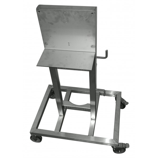 Transport trolley ELVAMAC inox for Oxygenius 1-2 outlets for Parsec Tempo, Macro D+