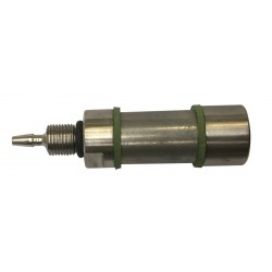 Diffuseur cylindrique court en inox fritté pour tuyau diamètre intérieur 4 mm