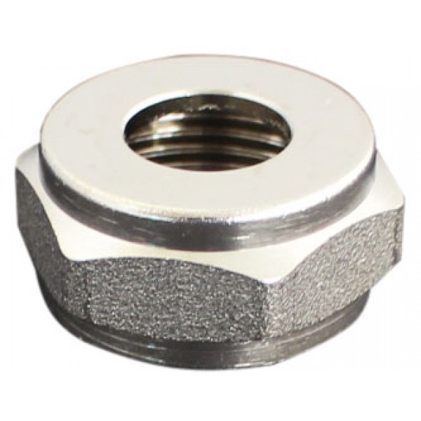 Hexagon nut 3/4 '' chrome-plated brass