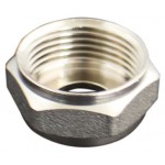 Hexagon nut 3/4 '' chrome-plated brass