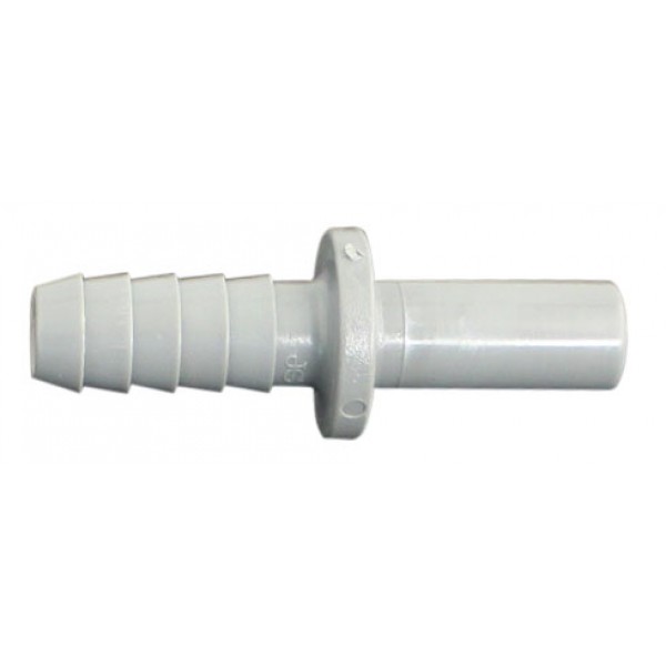 Push-in mandrel with grommet 3/8 quick connector 3/8 hose side