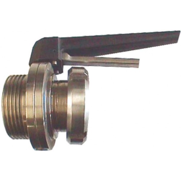 Disc valve DIN 40 IG x G 1 1/4