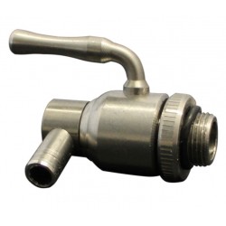 Outlet tap inox 3/8 
