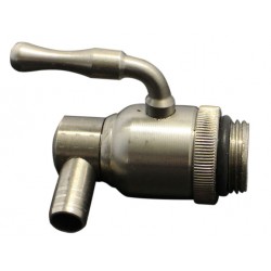 Robinet d'écoulement inox 1/2 