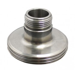 Doppelnippel DIN NW 50 DIN NW 50 x 1 ''G Edelstahl Rostfrei
