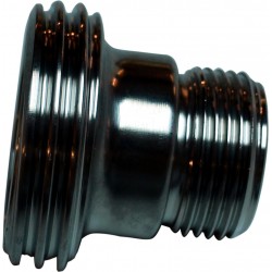 Double-mâle DIN DIN 32 x 1 ''G mâle acier inoxydable