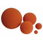Sponge rubber balls Ø 9.5 mm for cables with Ø 7 mm Pack of 100 pieces