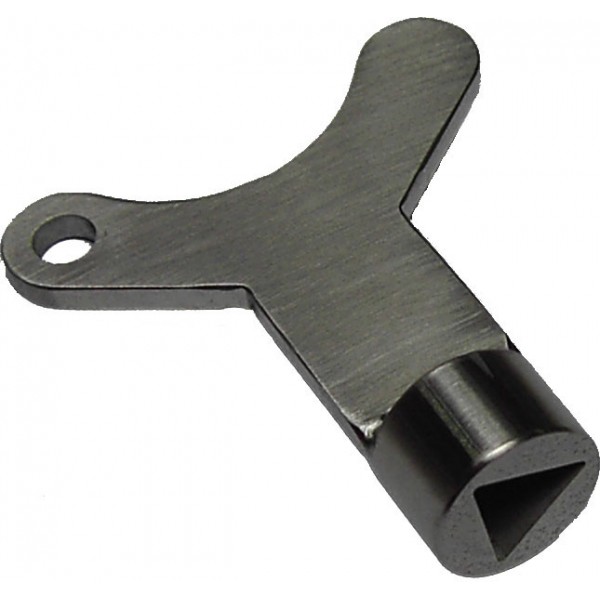 Probierhahnschlüssel Dreikant 8 mm Edelstahl Probierhahnschlüssel Dreikant 8 mm Edelstahl
