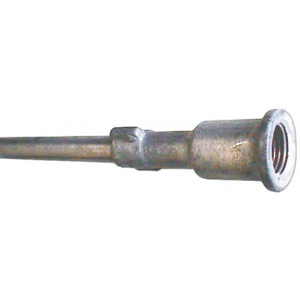 Hinterteil für Degustierhahn für Betonfass, M20x2, inox 