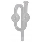 U-Röhren Glas (Schwanenhals) 20/180/18 Schaft Durchmesser 18 mm