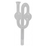 Bonde aseptique en verre 20/180/18 Diamètre du tube 18 mm Bonde aseptique en verre 20/180/18 Diamètre du tube 18 mm