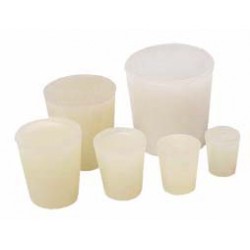 Bonde en silicone pour barrique 55 x 47 mm avec trou Ø 9 mm
