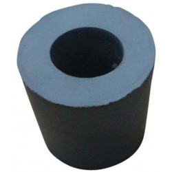 Gummistopfen  mit Bohrung 19 mm 31x38x35 mm