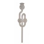 U-Röhre aus Glas, mini 195/Ø10mm ('Schwanenhals')
