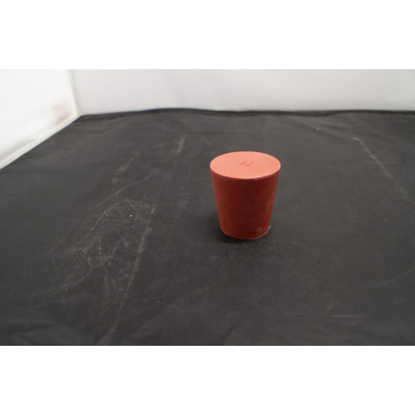 Gummispund rot Ø 42 / 53  mm H: 50 mm