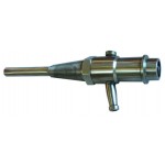 Dégustateur pour vase en bois acier inoxydable 1.4301, avec filetage conique pour trou Ø 14 à 20 mm