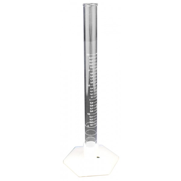 Measuring cylinder for the determination of volatile acid according to the Wädenswil method Measuring cylinder for the determination of volatile acid according to the Wädenswil method