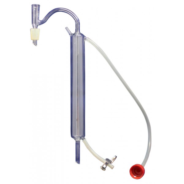 Distillation tube for volatile acid according to the Wädenswil method Distillation tube for volatile acid according to the Wädenswil method