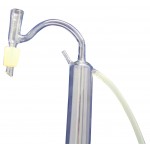 Distillation tube for volatile acid according to the Wädenswil method Distillation tube for volatile acid according to the Wädenswil method