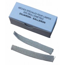 Boîte de 12 mèches pour ébulliomètre Dujarin Salleron
