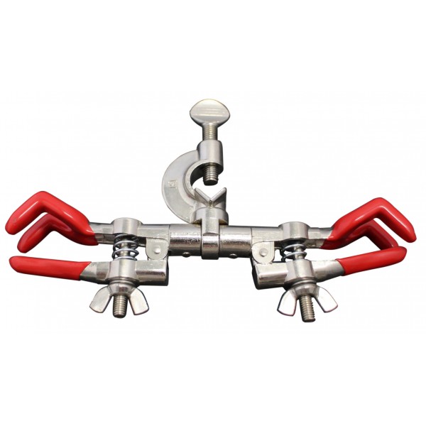 Double metal burette holder