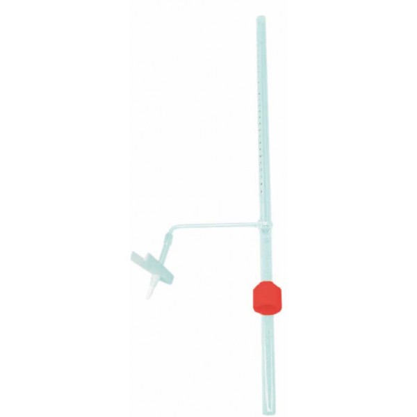 Practical burette 25 ml complete; with bottle 0.1 ml graduation