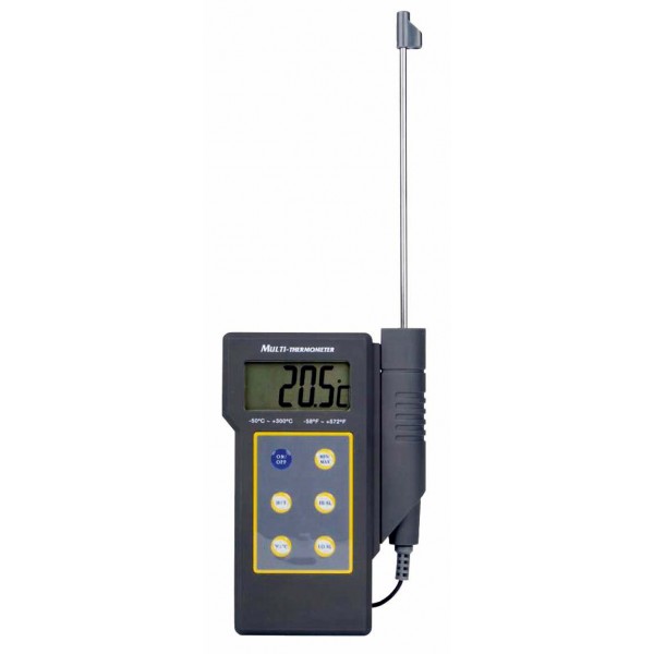 Digital thermometer -50 to +300 °C with alarm Digital thermometer -50 to +300 °C with alarm