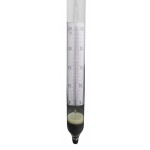 Alcohol scale 10-15 vol.%, with thermometer Not suitable for liqueur!