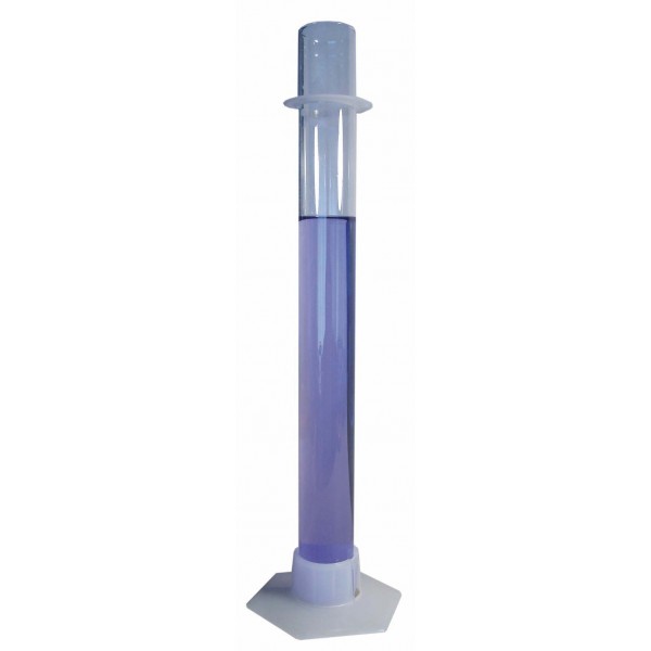 Cylindre en verre 500 ml 450 x 40 mm en verre