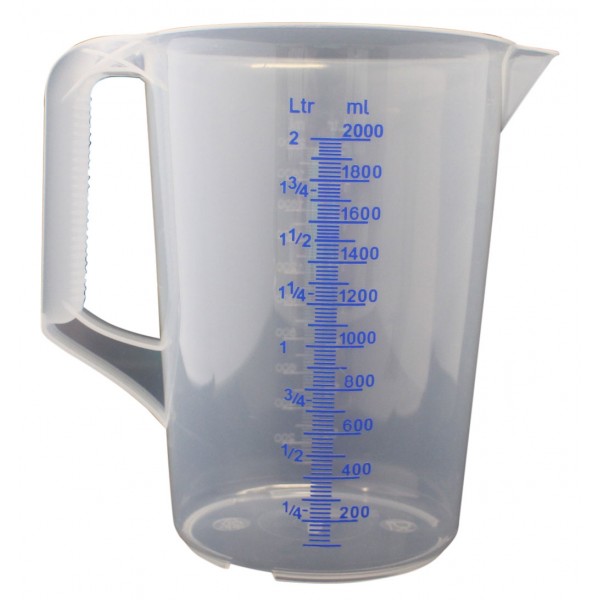 Gobelet graduée PP 2000 ml Gobelet graduée PP 2000 ml
