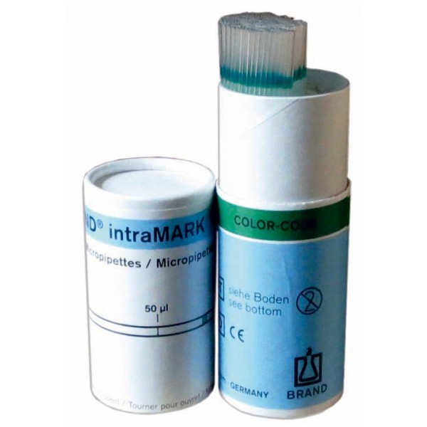 Micropipettes 0.02 ml pack of 250 pieces