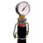 Aphromètre pour bouteilles à bouchon mécanique. max 4 bar