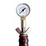 Aphromètre pour bouteilles à bouchon couronne 26 mm, max 4 bar