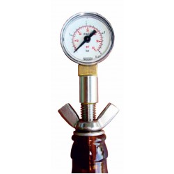 Aphromètre pour bouteilles à bouchon couronne 26 mm, max 4 bar