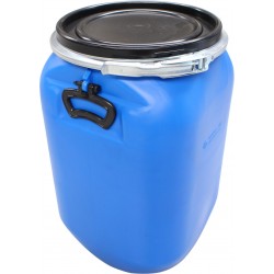 Weithalsfass blau, eckig Online Kaufen